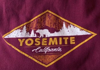 Vintage USA Hoodie "Yosemite Park" Gr. M