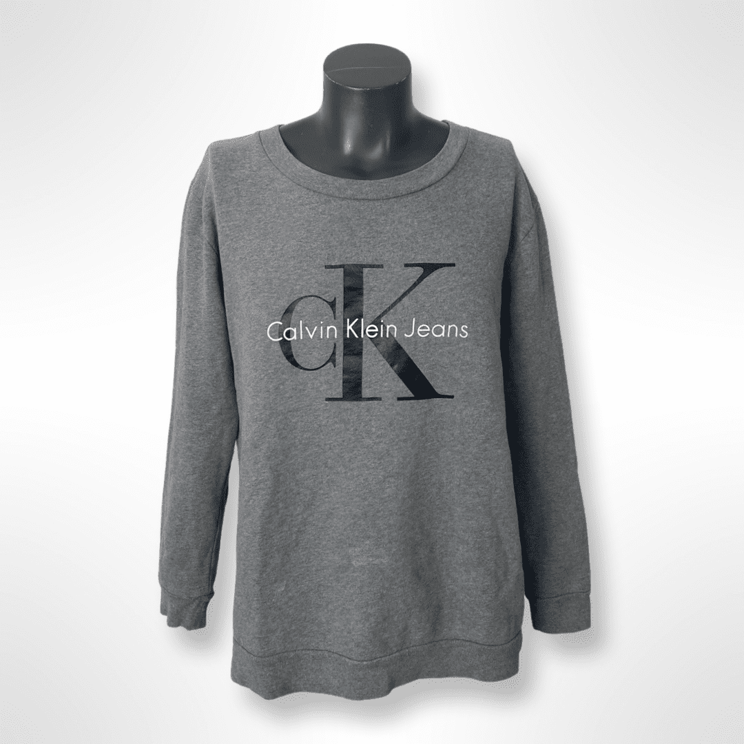 CK - Calvin Klein Logo Sweater Gr. XL