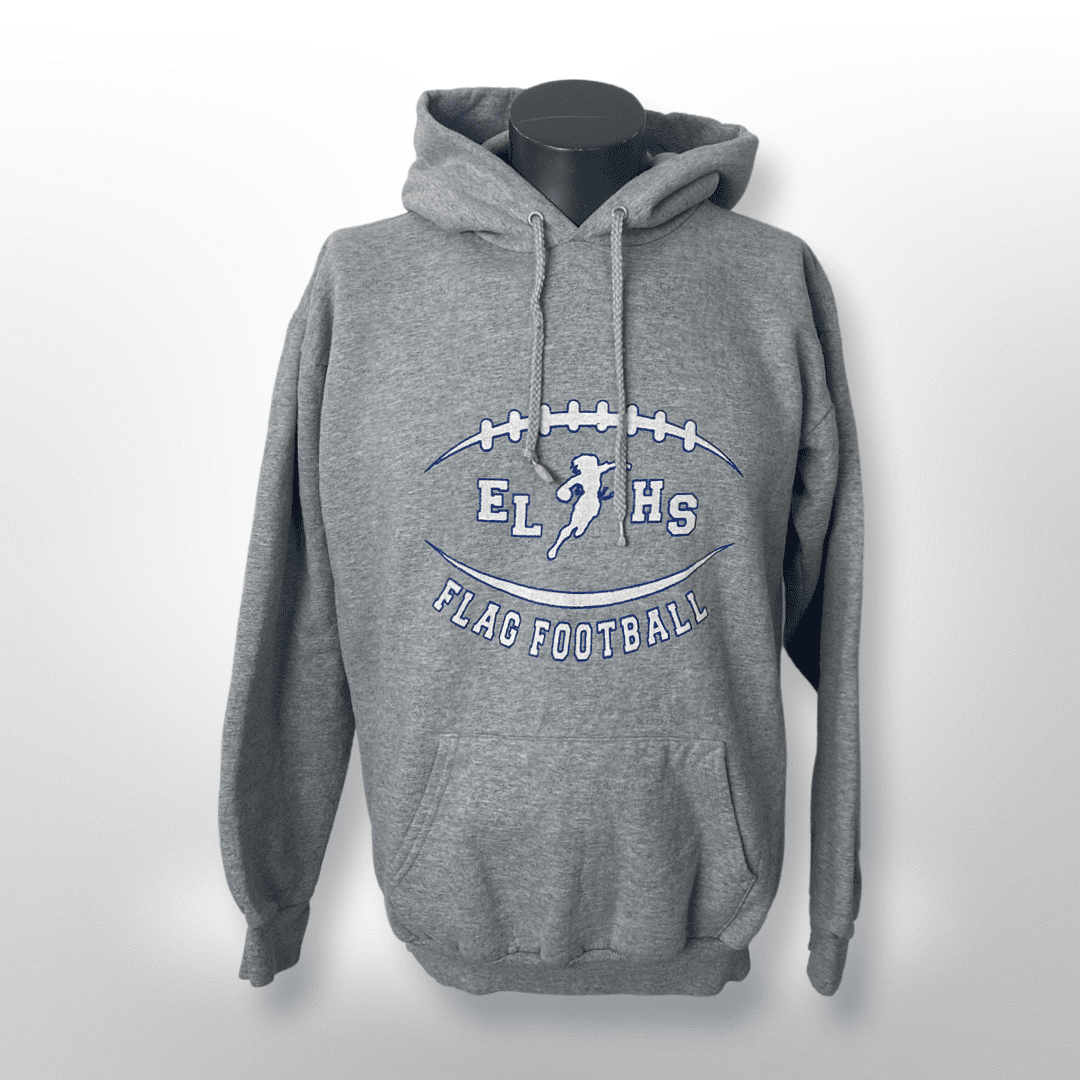 University Hoodie  "East Lake Highschool Flag Football"  Gr. M