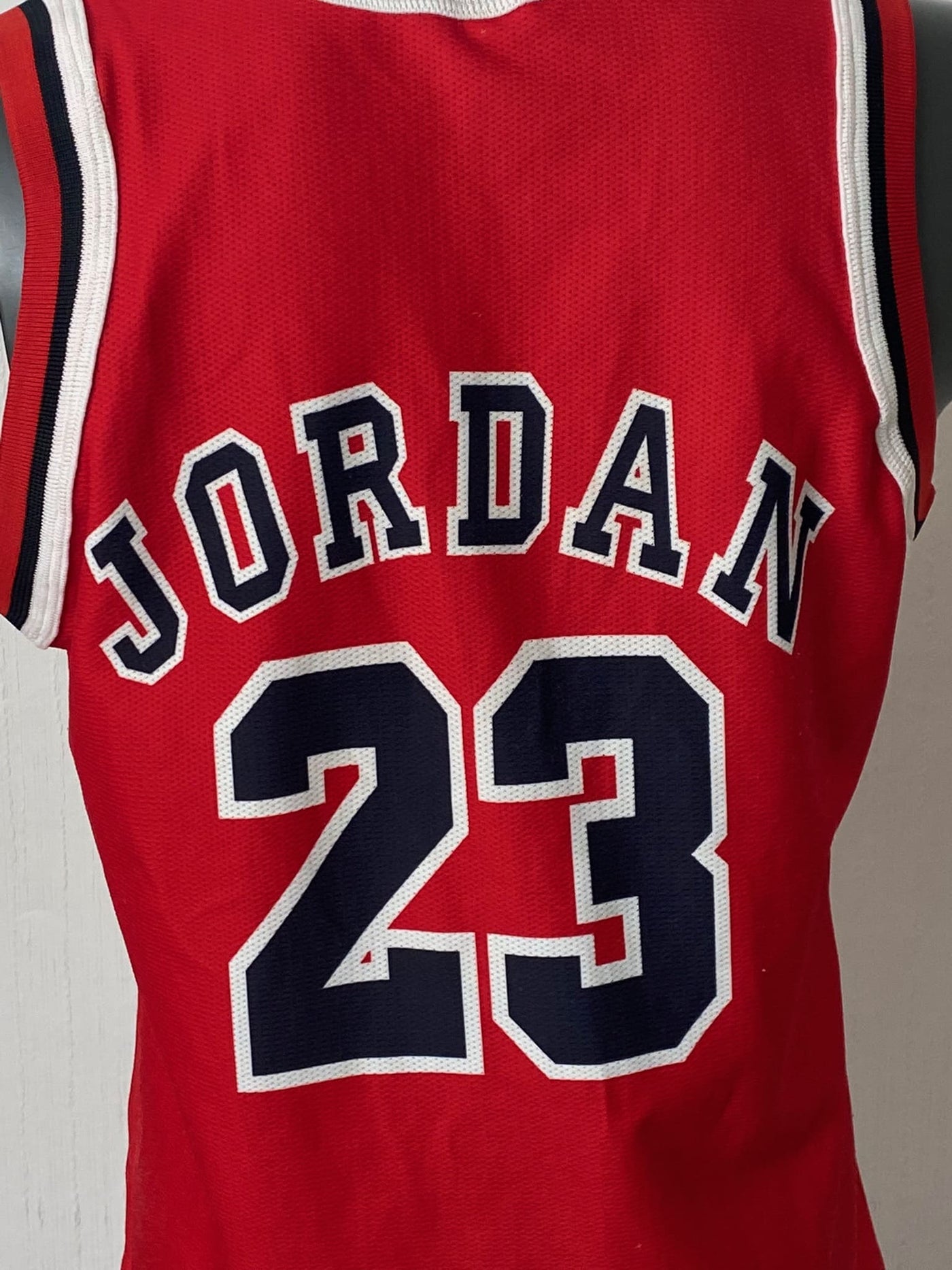 NBA Basketball Muscle Shirt "Chicago Bulls 23 Jordan" Gr. L