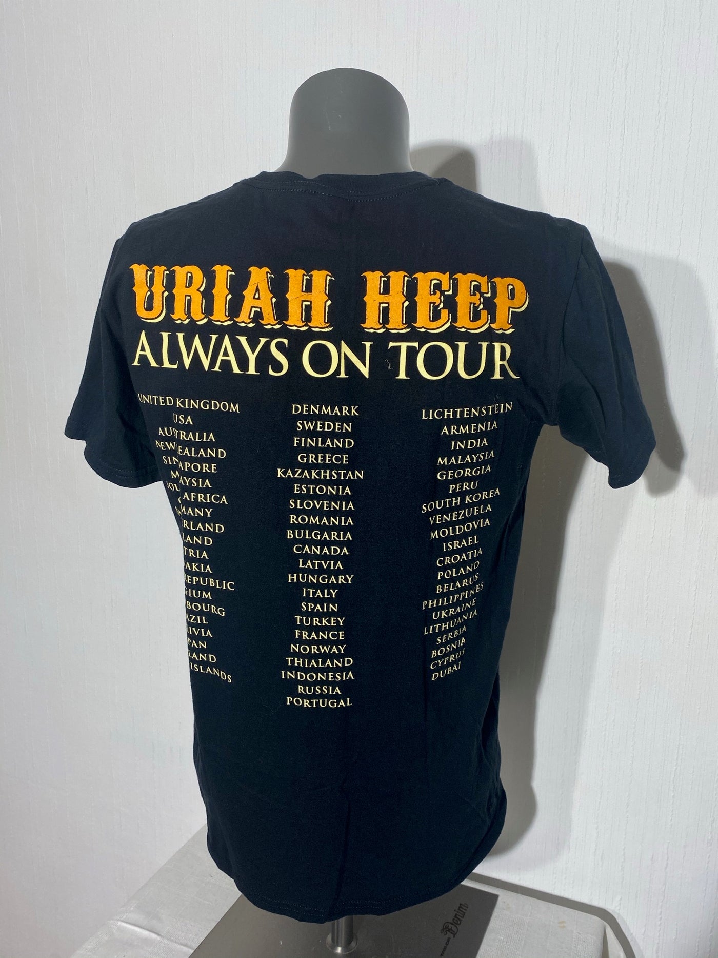 Band Shirt Graphic Print URIAH HEEP - STILL ROCKING Gr. M