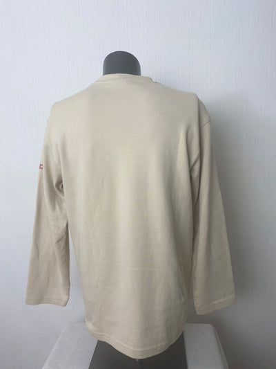 DIESEL Logo Sweater beige Gr. M