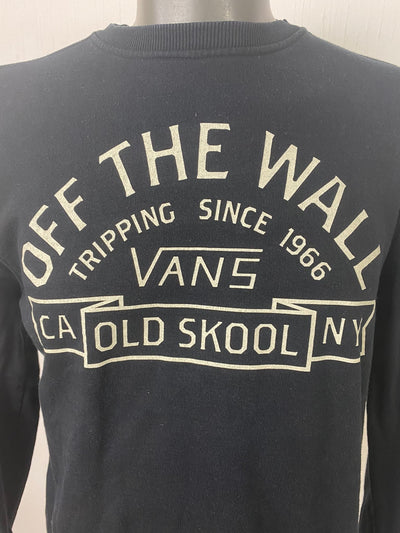 VANS Graphic Sweater "Off the Wall - OLD SKOOL" schwarz Gr. M