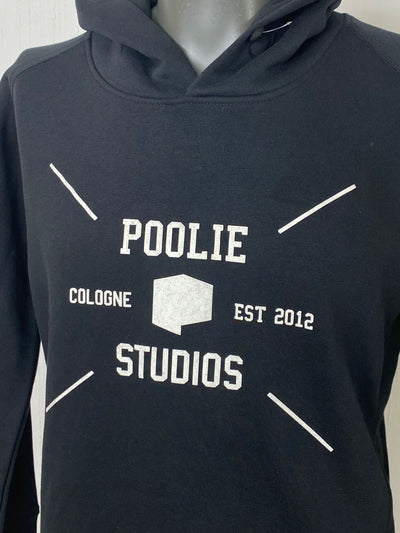 Corporate Hoodie "Poolie Studios" dunkelblau Gr. L