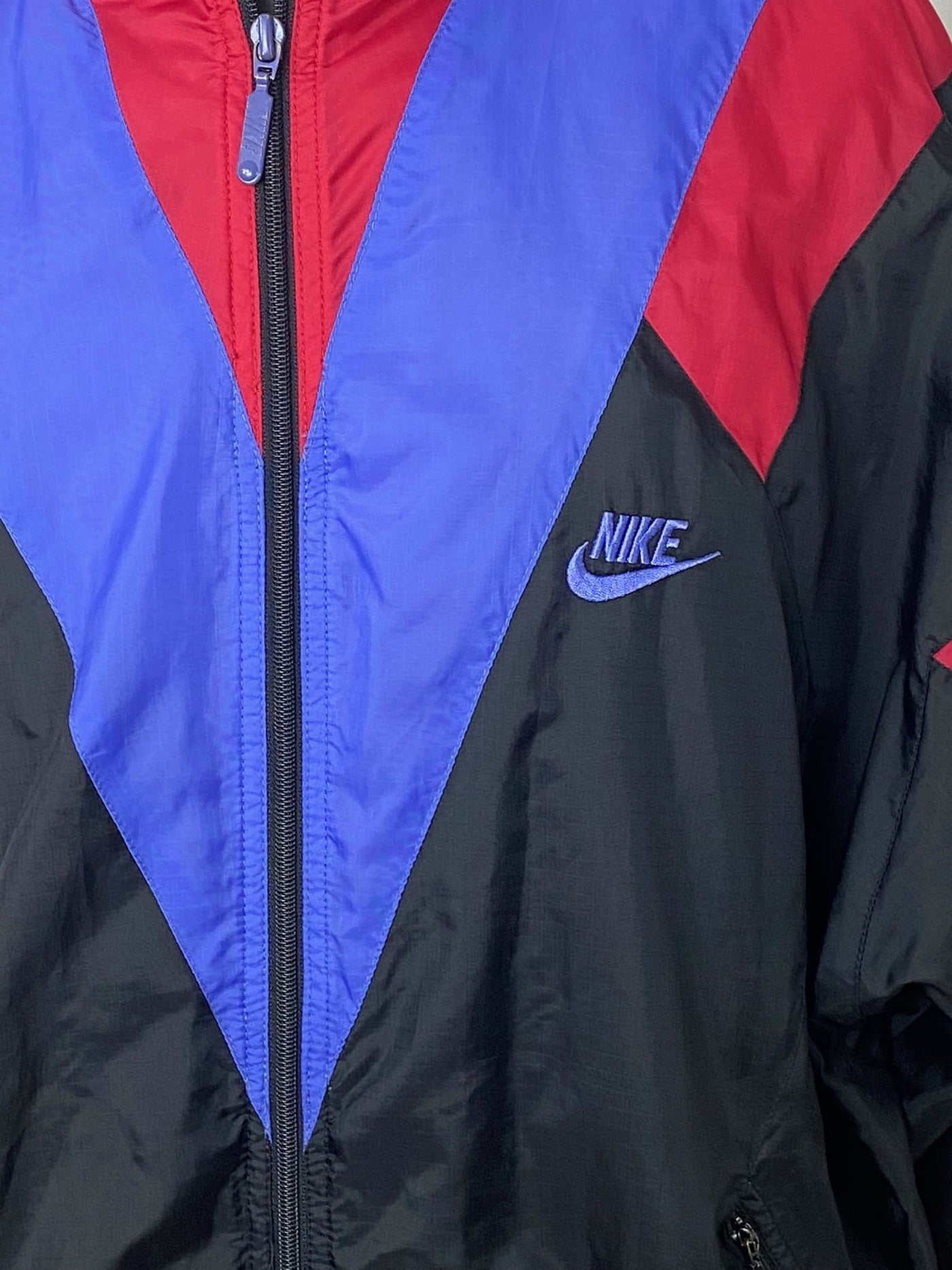 Vintage NIKE Tracksuit Jacke Oversized bunt Gr. L