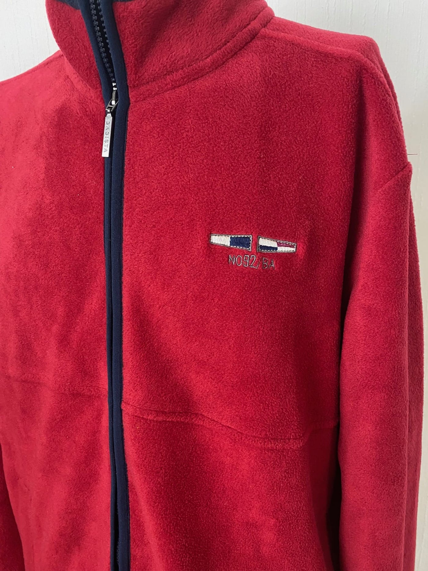 Babista Full Zip Fleecejacke "Causal Wear" rot Gr. XL