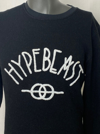 HYPEBEAST x BWGH Crewneck Sweater schwarz Gr. M