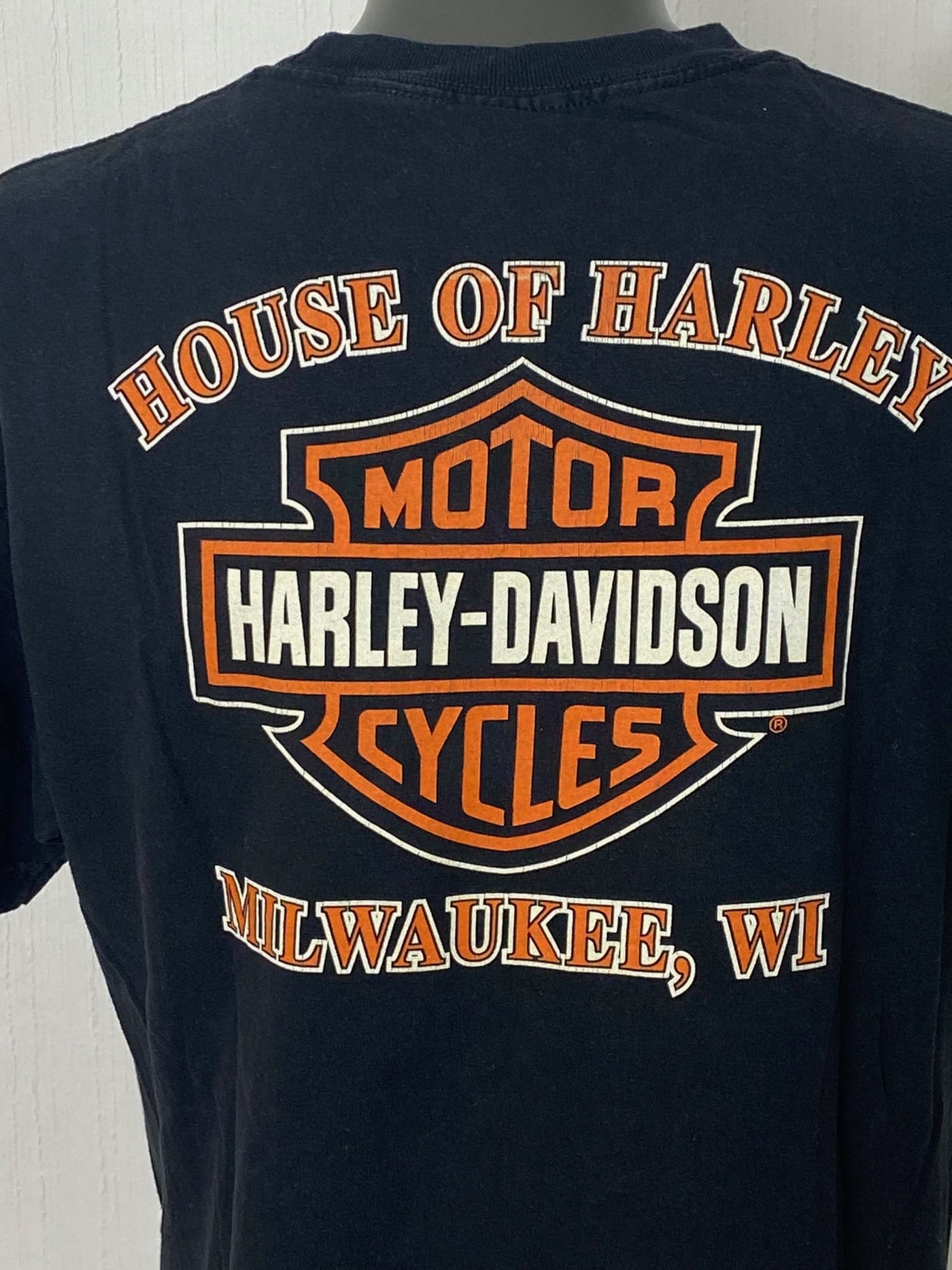 Vintage Harley Davidson Shirt "House of Harley - Milwaukee" Gr. L