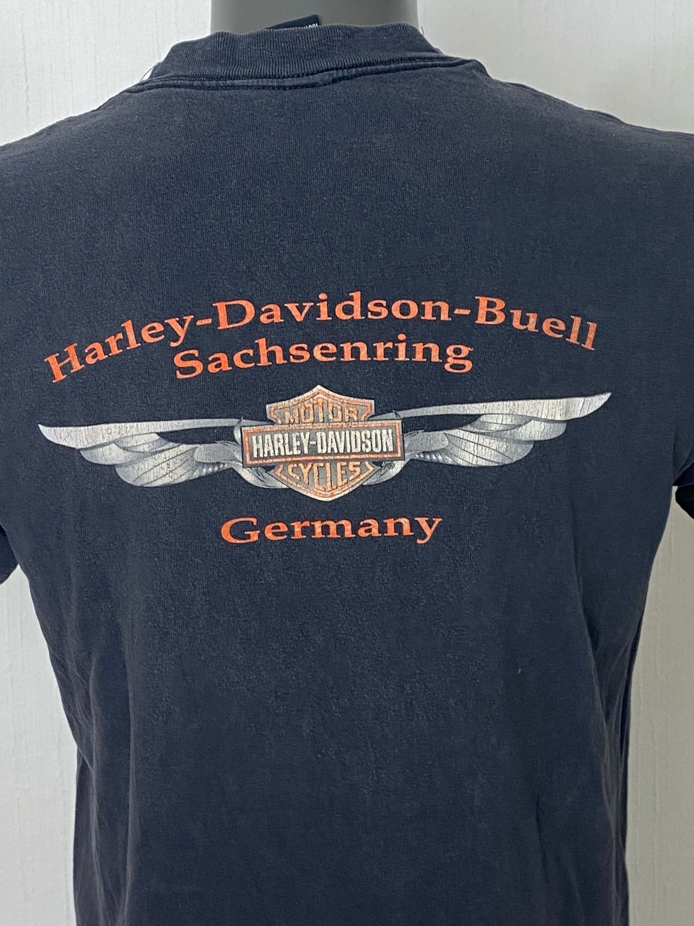 Vintage Harley Davidson Shirt "Tribal - Sachsenring (2002)" Gr. M