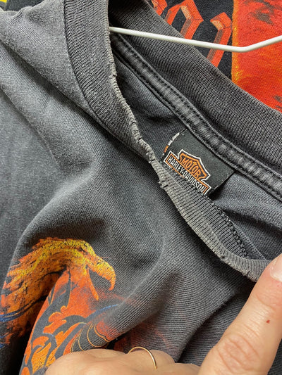Vintage Harley Davidson Shirt "Tribal - Sachsenring (2002)" Gr. M
