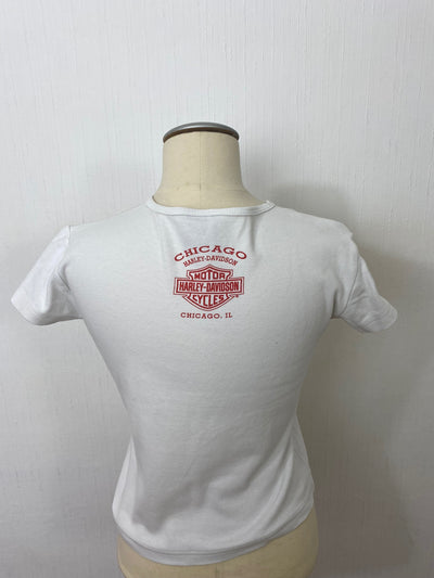 Harley Davidson Logo  "Chicago" Ladies Shirt Gr. M