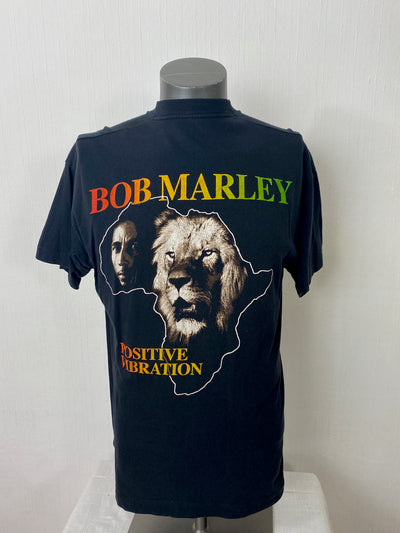 Vintage BOB MARLEY Shirt "Positive Vibrations" Gr. L