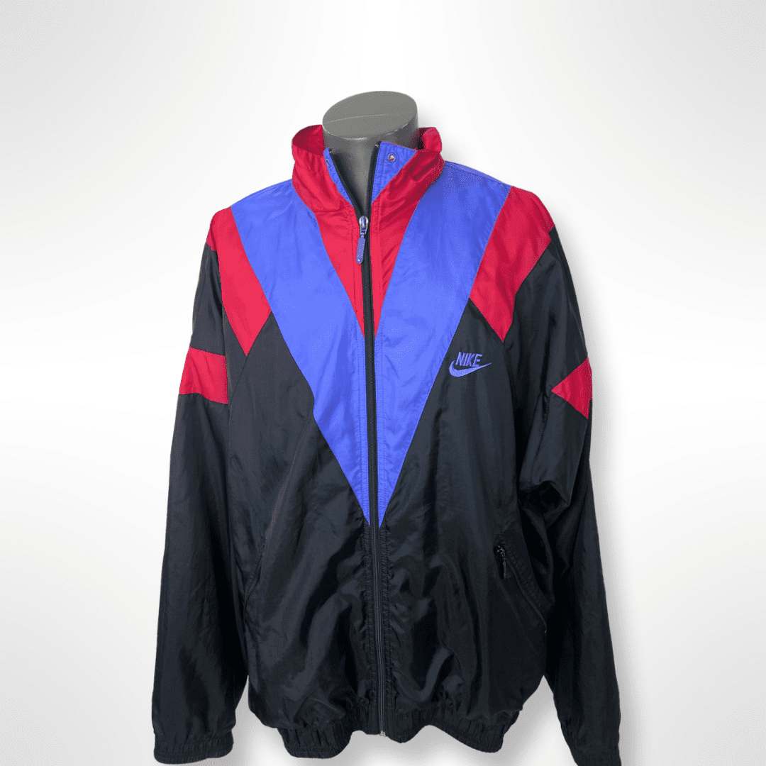 Vintage NIKE Tracksuit Jacke Oversized bunt Gr. L