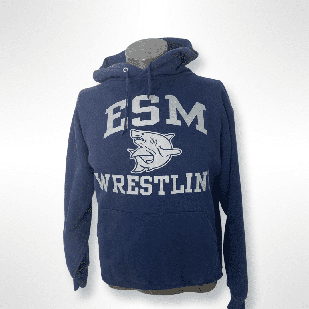 University Hoodie "ESM Wrestling - East Syracuse-Minoa Spartans "  Gr. S