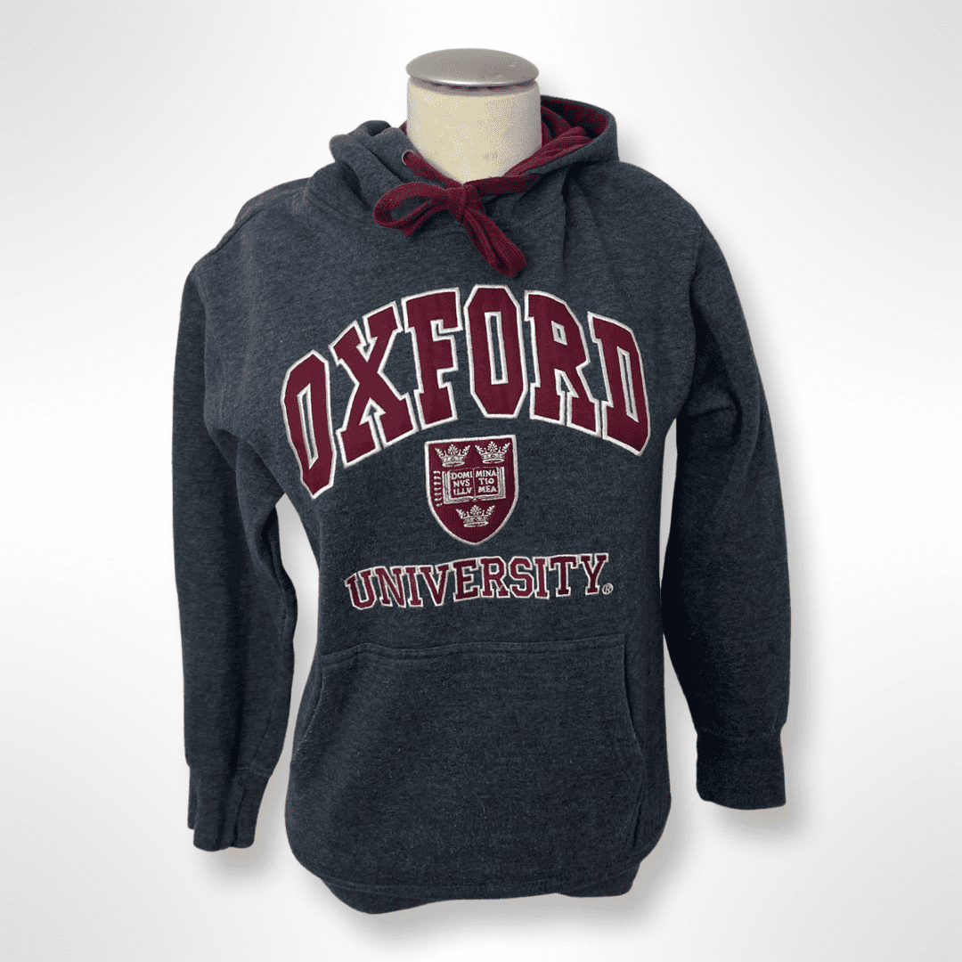 University Spellout Hoodie OXFORD grau Gr. XS