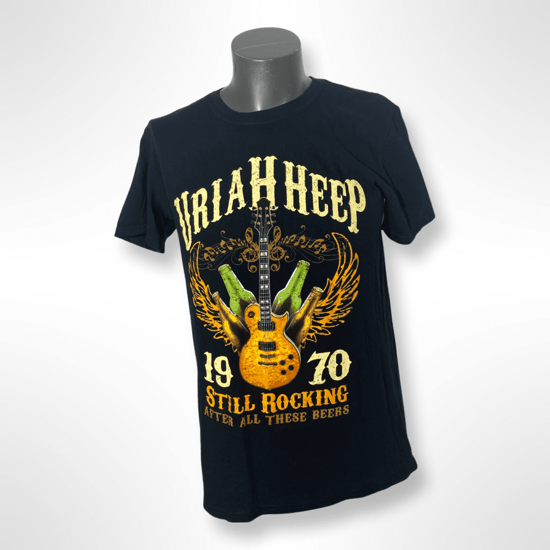 Band Shirt Graphic Print URIAH HEEP - STILL ROCKING Gr. M