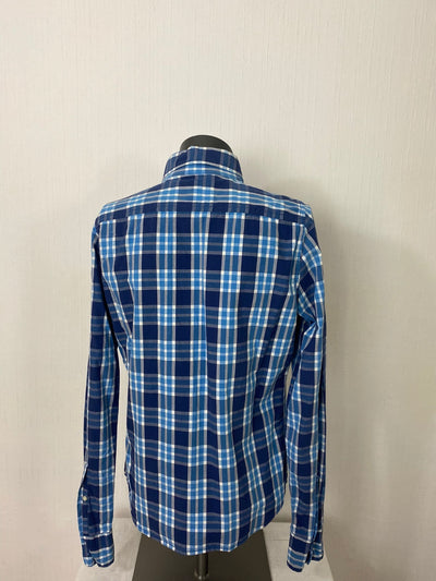 Hollister Hemd (Langarm) blau kariert Gr. M