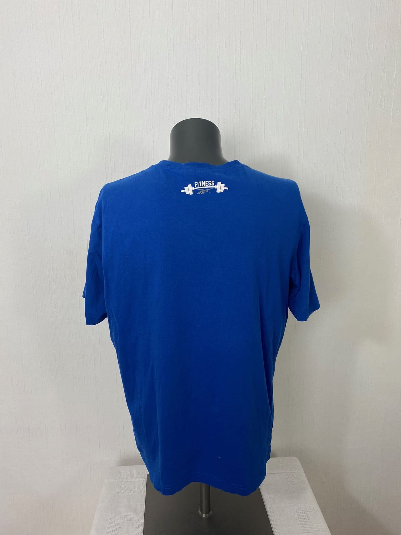 Reebok Logo Fitness Shirt blau Gr. L