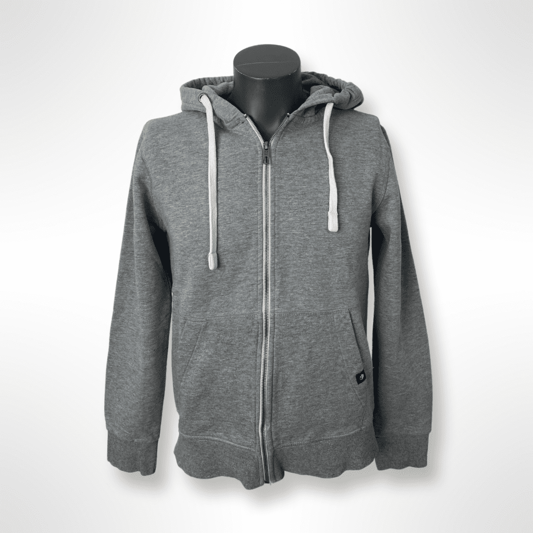 Jack & Jones Full- Zip Hoodie grau Gr. M