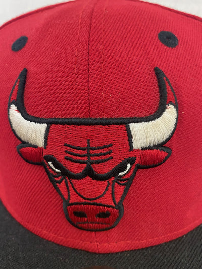 Cap "Chicago Bulls" rot Logo Gr. 7,5