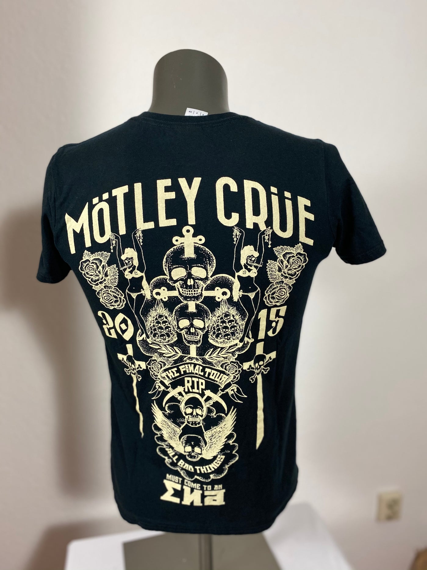 Graphic Band Shirt MÖTLEY CRÜE "Final Tour 2015" Gr. S