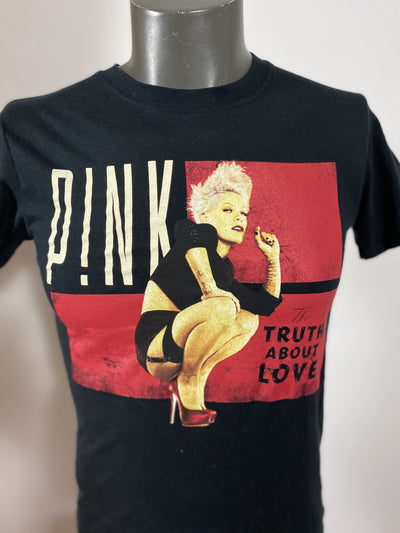 PINK Tour Shirt "Truth about Love Tour 2014" schwarz Gr. S