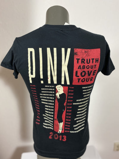 PINK Tour Shirt "Truth about Love Tour 2014" schwarz Gr. S