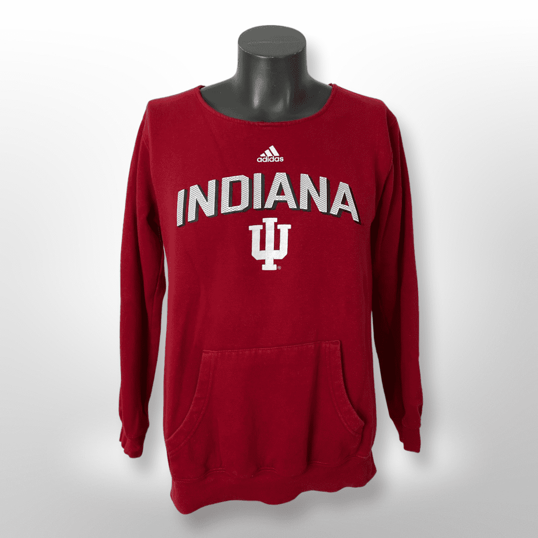 Adidas "Indiana Hoosiers " University Sweater rot Gr. M