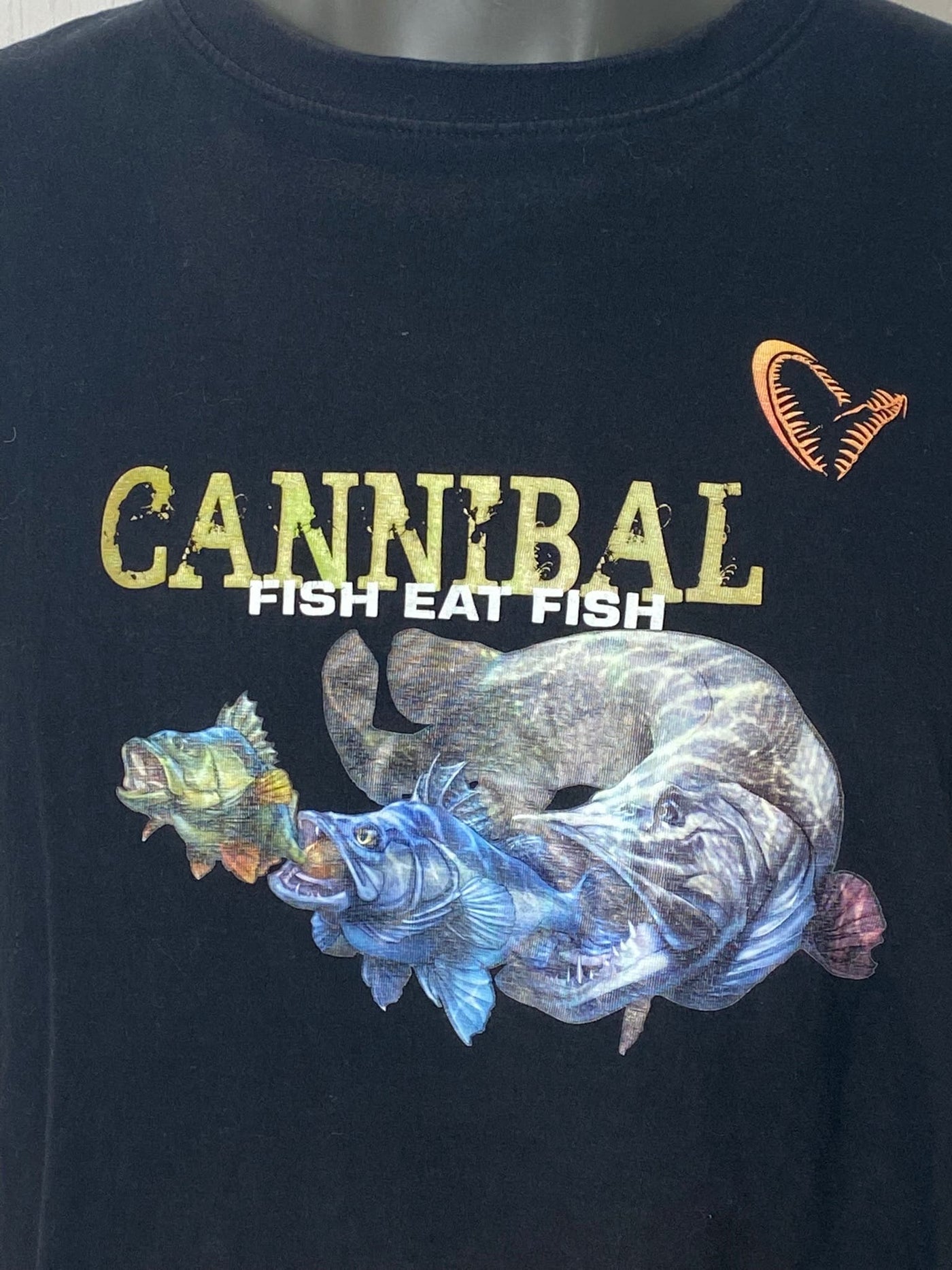 Band Shirt "Cannibal - Fish Eat Fish" Gr. XL