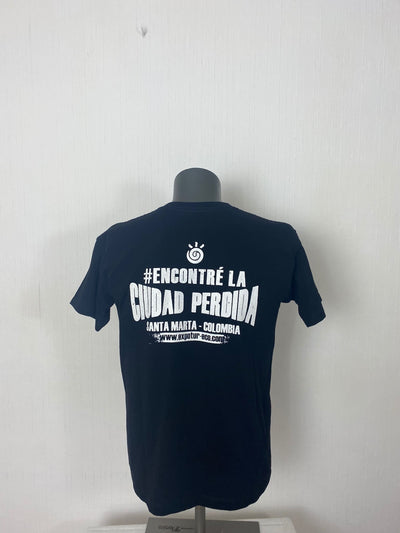 T-Shirt "I found the Lost City - Colombia" Kolumbien Gr. M