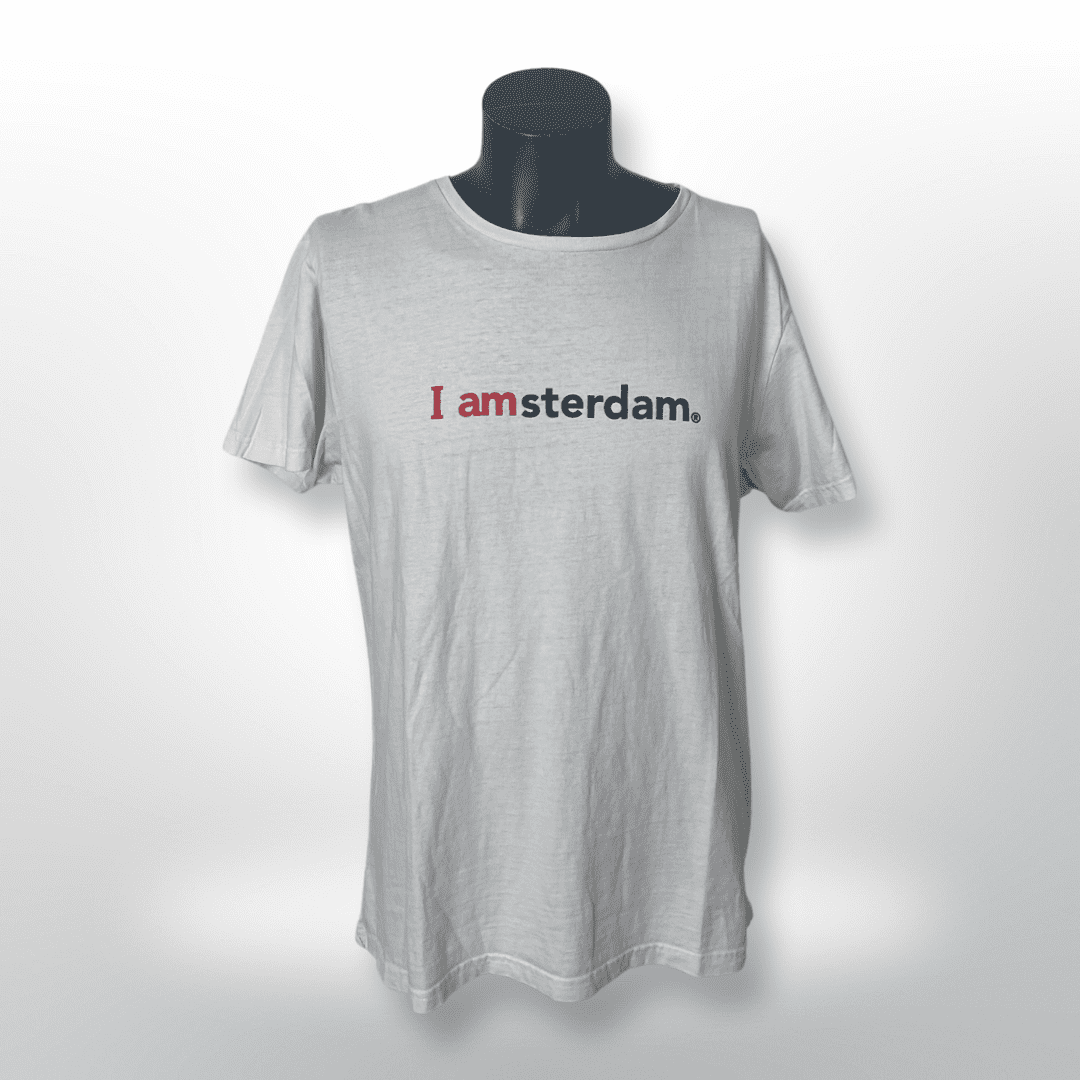 Amsterdam Typo Shirt "IamSterdam"  Gr. M