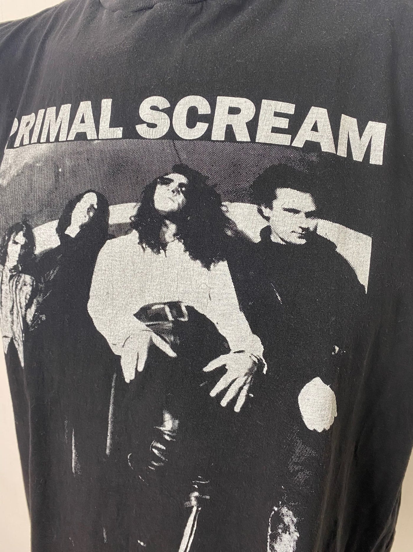 Vintage 90s Band Shirt " Primal Scream" Gr. XL