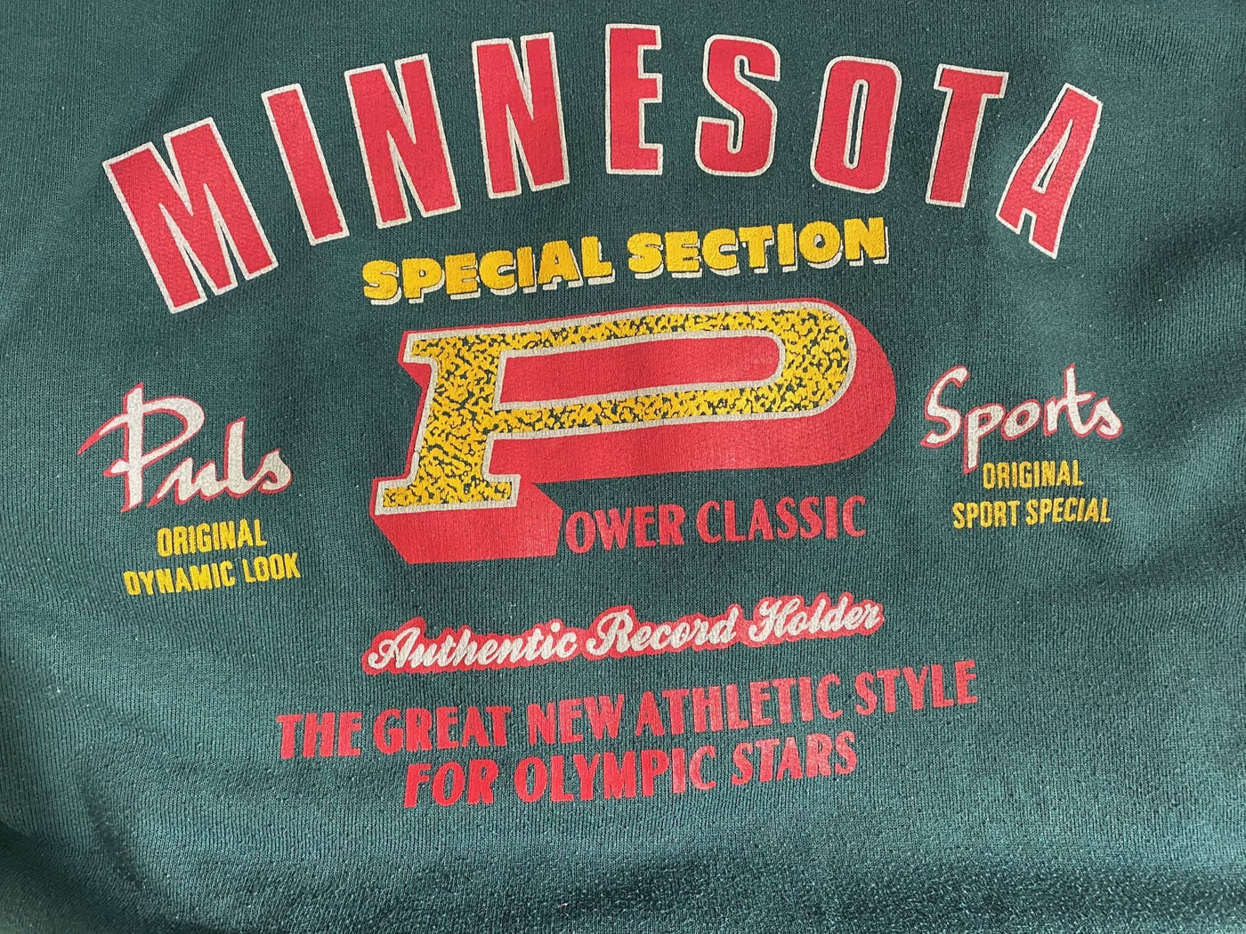 Vintage USA Hoodie "Minnesota Special Section" Gr. L