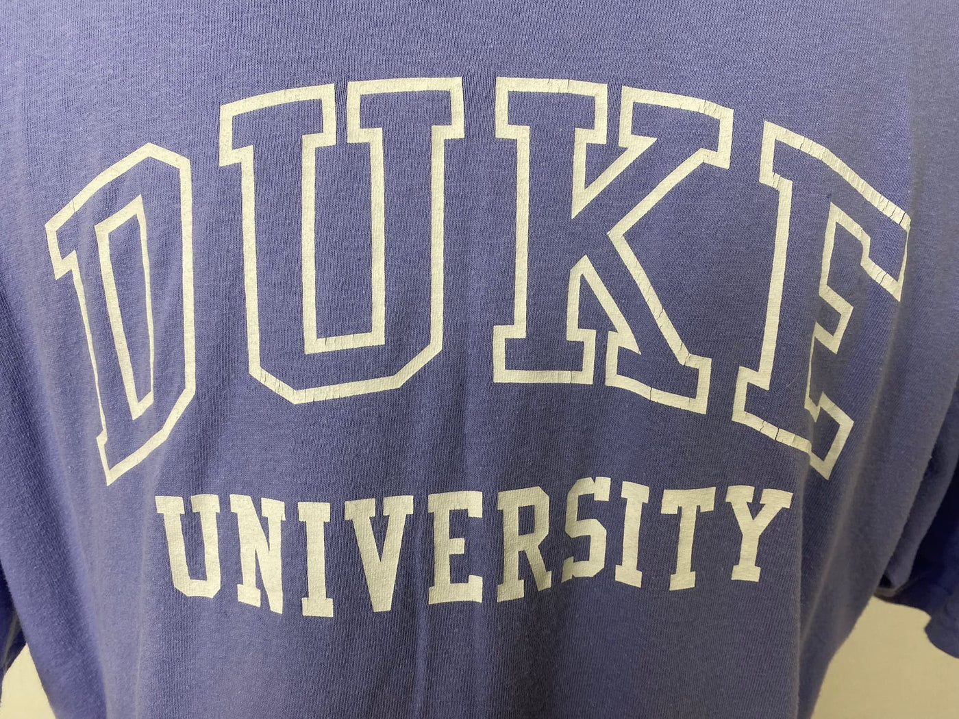 Vintage DUKE University Shirt "Media Fellowship" Gr. XL