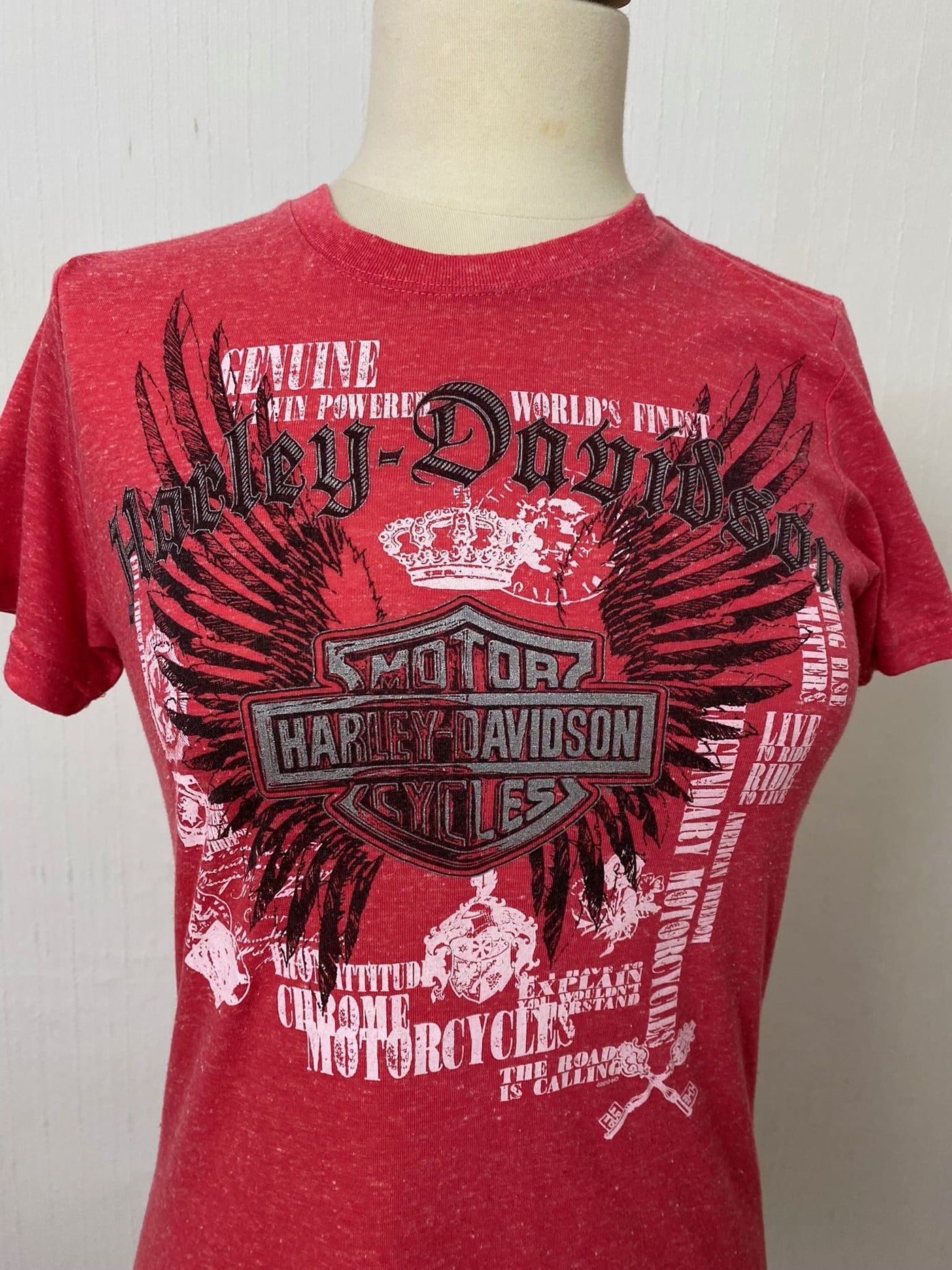 Harley Davidson Graphic Shirt "Jamestown (2012)" Gr. S