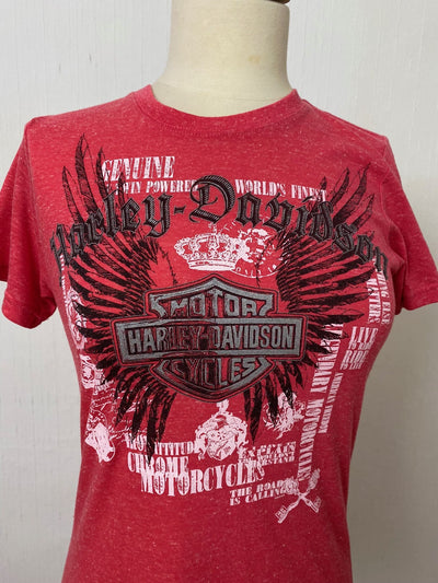 Harley Davidson Graphic Shirt "Jamestown (2012)" Gr. S