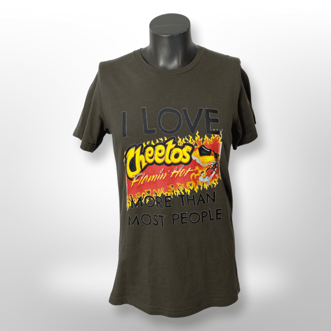 Shirt "I love Cheetos more than most people" Gr. M